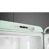 Smeg FAB32RPG6UK 60cm 50s Style Fridge Freezer Right Hand Hinge In Pastel Green