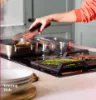 Neff V68YYX4C0 Flex Design 80cm Induction hob with Integrated Ventilation System in Black