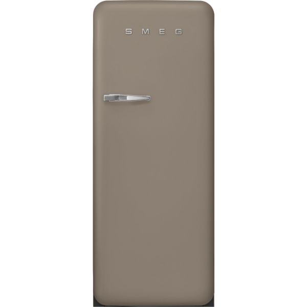 Smeg FAB28RDTP6 60cm 50s Style Fridge with Icebox Right Hand Hinge In Taupe