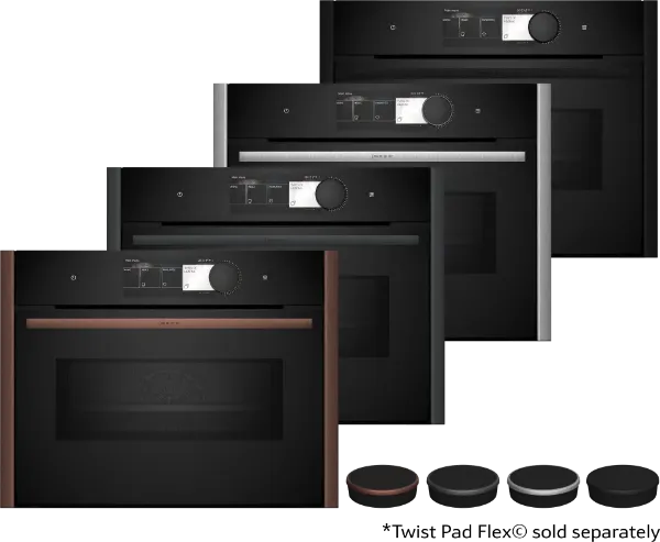 Neff C29MY7MY0 Flex Design N 90 Built-in Compact Oven with Microwave Function 60 x 45 cm