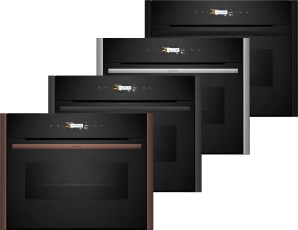 Neff C29MR21Y0B Flex Design N 70 Built-in Compact Oven with Microwave Function 60 x 45 cm