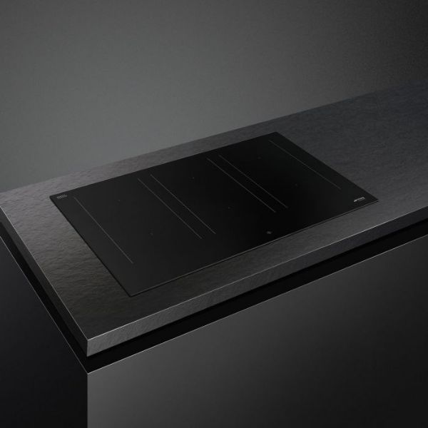 Smeg SIM3864N 80cm Classic Induction Hob in Matt Black