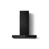 Elica ADELE-AT-BLK-60 60cm Wide Wall Mounted Hood in Black 