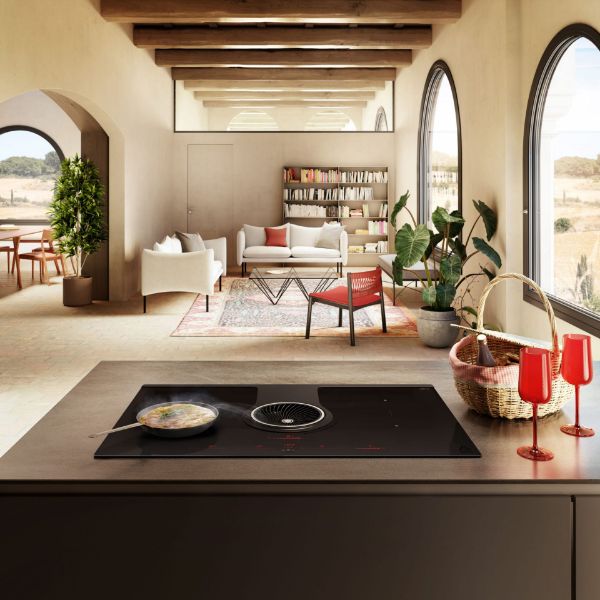 Elica NT-HP-EVO NikolaTesla One HP 80cm Venting Hob in Black