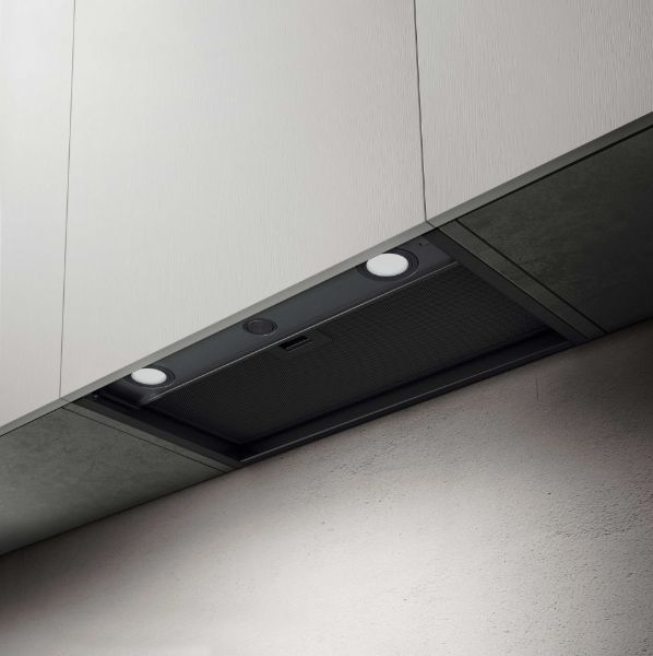 Elica BOXIN-LX-BL-60 Boxin Lux 60cm Integrated Cooker Hood in Black