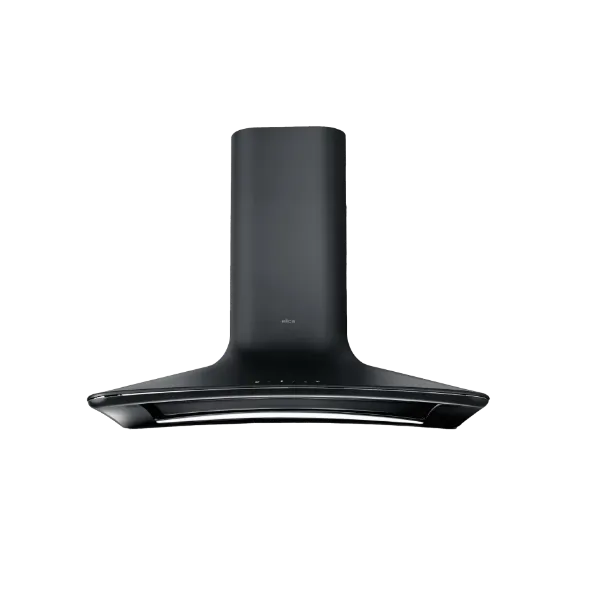 Elica DOLCE-BLACK 85cm Wall Mounted Cooker Hood in Black 