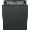 Smeg DIL331C 60cm Integrated Dishwasher in Black
