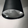 Elica JUNO-LED-BLK 50cm Island Pendant Cooker Hood in Black