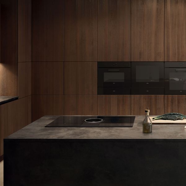 Elica NT-ONE-EVO 80cm Venting Hob in Black 