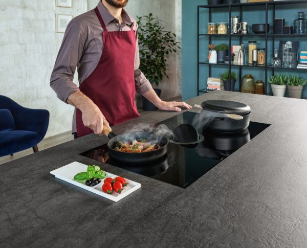 Elica NT-SWH-EVO-BL NikolaTesla Switch 83cm Venting Hob in Black 
