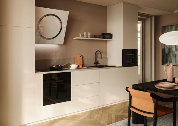 Elica OM-AIR-AT-WH Om Air 75cm Wall Mounted Cooker Hood in White