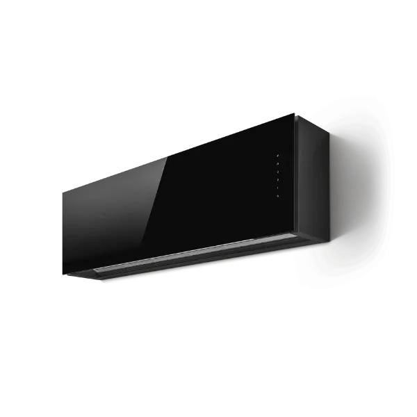 Elica RULES-AT-BL-120 120cm Wall Mounted Cooker Hood in Black