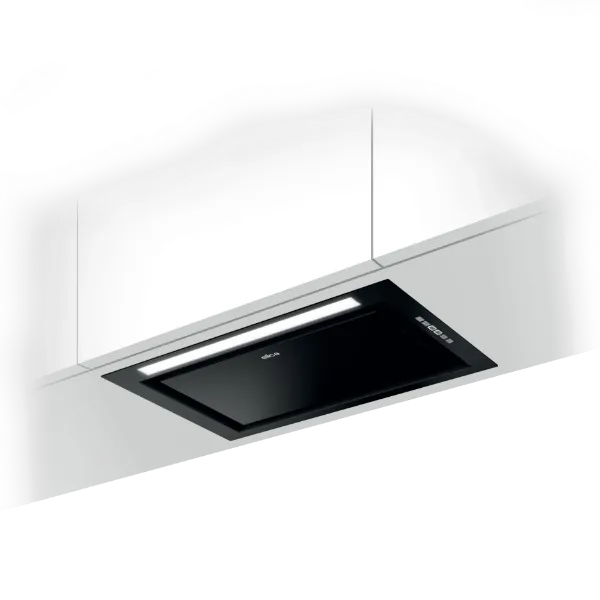 Elica SLK-ADV-PLS-B60 Sleek Advance Plus 60cm Canopy Hood in Matt Black