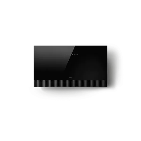 Elica SUPER-PLAT-AT-BLK Super Plat 80cm Wall Mounted Cooker Hood in Black