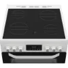 Hotpoint HTE6VDCW 60cm Electric Twin Cooker with Multiflow in White