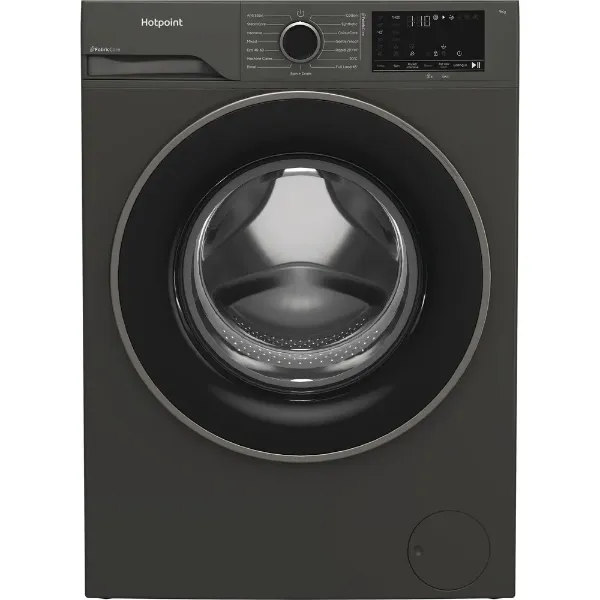 Hotpoint HB93GCAREUK Fabric Care 9kg Freestanding Washing Machine in Grey