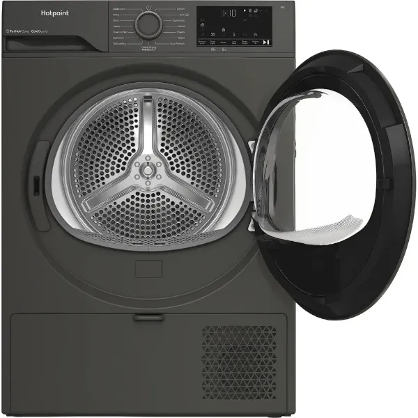 Hotpoint CHSD82MGGUK 8kg Heat Pump Tumble Dryer with PetHairCare in Grey