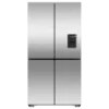 Fisher & Paykel RF605QNUVX1 90.5cm Quad Door Frost Free Fridge Freezer in Stainless Steel