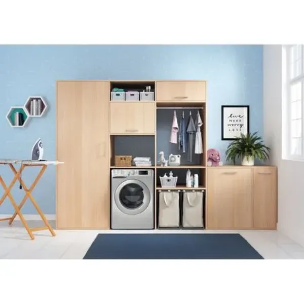 Indesit BDE96436SVUK Push&Go Washer Dryer 9+6kg in Silver