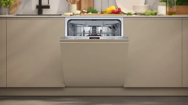 Neff S195HCX02G N50 Full Size Integrated Dishwasher with 14 Place Settings