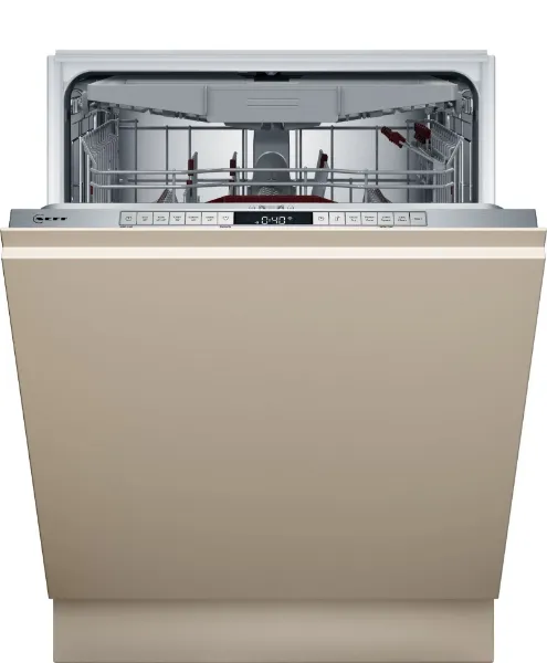 Neff S195HCX02G N50 Full Size Integrated Dishwasher with 14 Place Settings