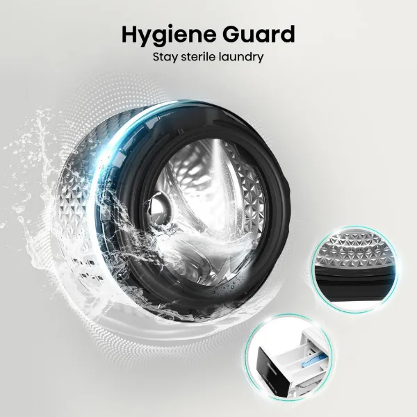 Hisense WF3S9043BW3 9kg 1400 Spin Washing Machine - White