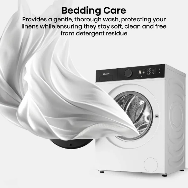 Hisense WF5I9043BWFS 9kg 1400 Spin  Washing Machine - White