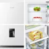 Fridgemaster MC55240DE 50/50 Non-Plumbed Freestanding Fridge Freezer – White
