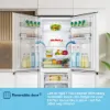 Fridgemaster MC55240DE 50/50 Non-Plumbed Freestanding Fridge Freezer – White