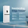 Fridgemaster MC55240DE 50/50 Non-Plumbed Freestanding Fridge Freezer – White