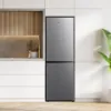 Fridgemaster MC55240ES 50/50 Freestanding Fridge Freezer – Silver