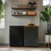 Fridgemaster MCF96EB 95L Freestanding Chest Freezer - Black