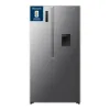 Fridgemaster MS91558DES 91.1cm 60/40 Total No Frost American Fridge Freezer - Silver