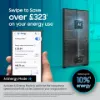 Samsung RF24BB620EB1EU 90.8cm 70/30 Total No Frost American Fridge Freezer - Black