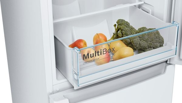Bosch KGN36NWEAG Freestanding Fridge Freezer In White