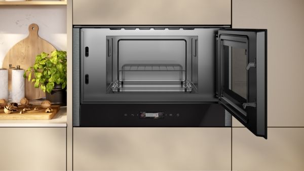 Neff NR4GR31G1B Built In Microwave Oven In Graphite