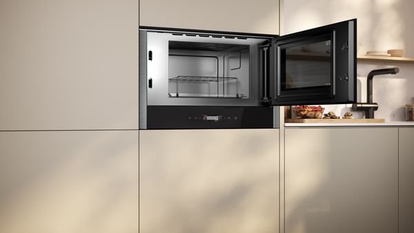 Neff NR4GR31G1B Built In Microwave Oven In Graphite