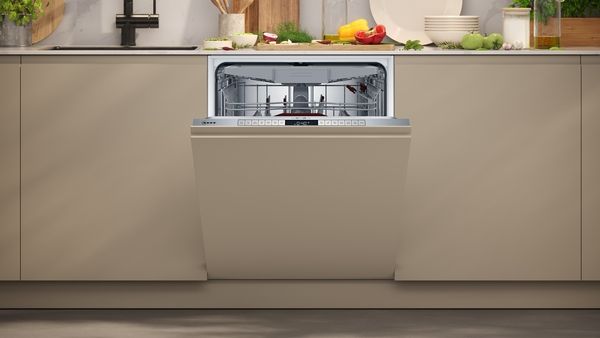 Neff S295HCX02G Full Size Integrated Dishwasher with 14 Place Settings
