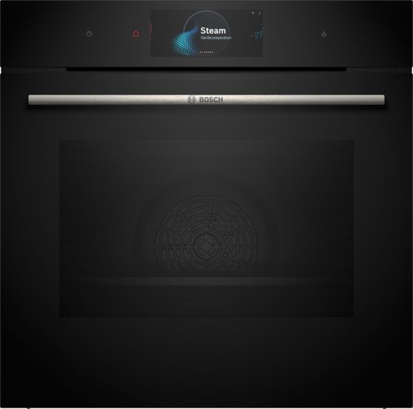Bosch HSG7584B1 Built In Oven With Steam Function In Black