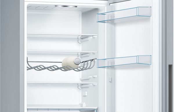 Bosch KGV33VLEAG Freestanding Fridge-Freezer In Inox-look