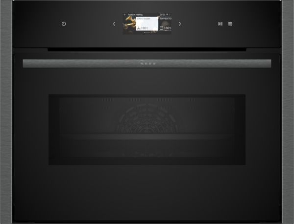 Neff C24MS31G0B Built In Compact Oven With Microwave Function in Graphite