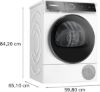 Bosch WQB246C9GB Heat Pump Tumble Dryer In White
