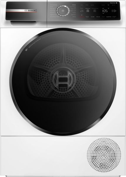 Bosch WQB246C9GB Heat Pump Tumble Dryer In White