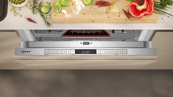 Neff S187ZCX03G N70 60cm Fully Integrated Dishwasher with Home Connect