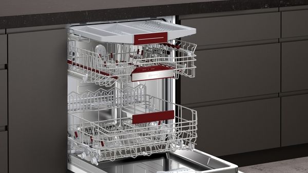 Neff S155ECX07G Full Size Integrated Dishwasher with 14 Place Settings