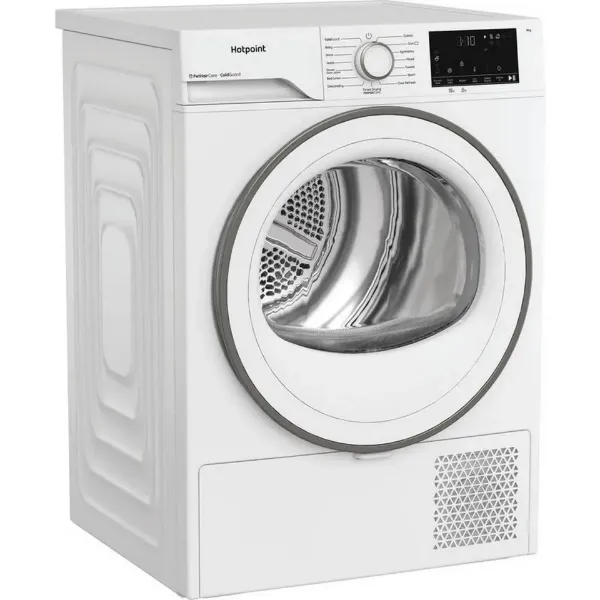 Hotpoint CHD93MWWSUK 9kg Heat Pump Tumble Dryer with Pet Hair Care - White