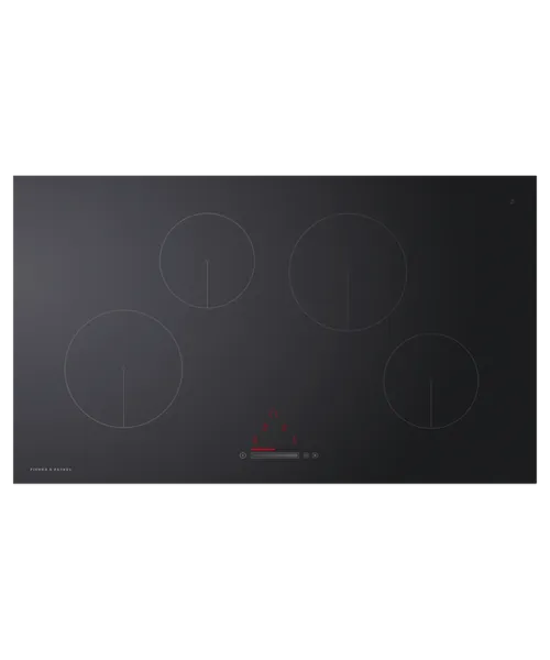 Fisher & Paykel CI904CTB1 90cm 4 Zone Induction Hob - Black Glass