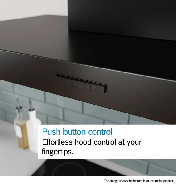 Bosch DWB95CC30B Series 4 90 cm Wall-mounted Cooker Hood in Stainless Steel Look