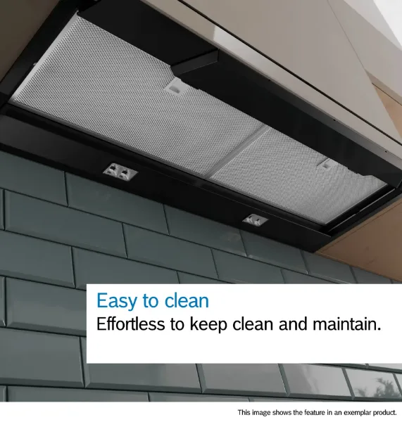 Bosch DBB97DP60B Integrated Design Hood in Matt black 