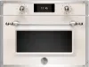 Bertazzoni F457HERVTAX Heritage Series TFT 45cm Built-In Combi Steam Oven in Ivory/Chrome